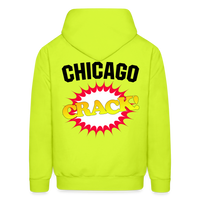 CRACK Hoodie - safety green
