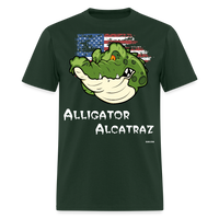 Alligator Alcatraz - forest green