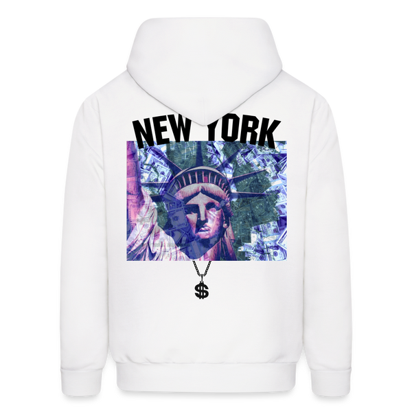 NY Hoodie - white