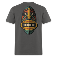AFRICAN MASK 2 - charcoal