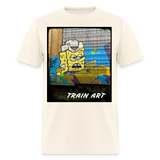 Train Art - sweet cream heather