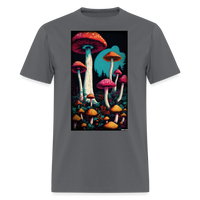 Mushroom Land - charcoal