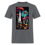 Mushroom Land - charcoal