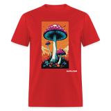 Mushroom Land - red