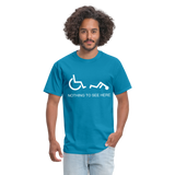 NOTHING TO SEE - turquoise
