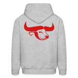 BULL Hoodie - heather gray