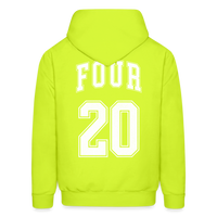 TEAM 420 Hoodie - safety green