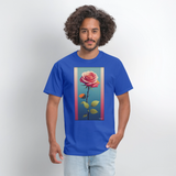 Rose - royal blue