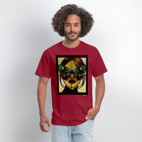 Butterfly Eyes - dark red