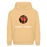 HEART ATTACK Hoodie - light yellow