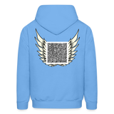 WINGS Short Story Hoodie - carolina blue