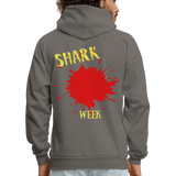 SHARK Hoodie - asphalt gray