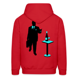 DRINK MY WINE Hoodie - red