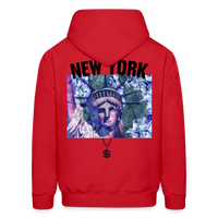 NY Hoodie - red