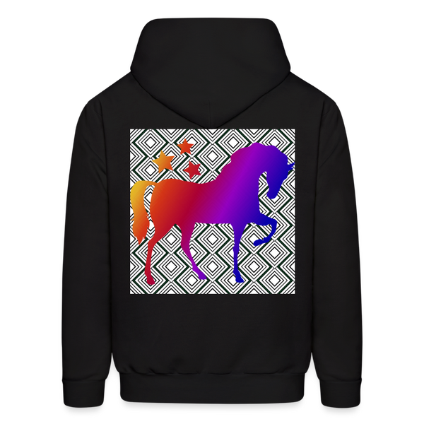 HORSE BACK Hoodie - black