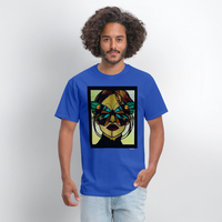 Butterfly Eyes - royal blue