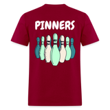 PINNERS - dark red