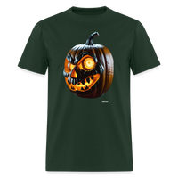 Pumpkin Face - forest green