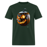 Pumpkin Face - forest green
