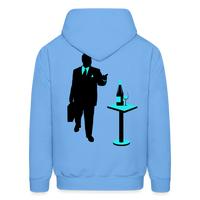 DRINK MY WINE Hoodie - carolina blue