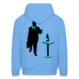 DRINK MY WINE Hoodie - carolina blue