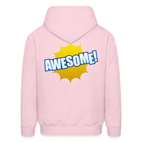 AWESOME Hoodie - pale pink