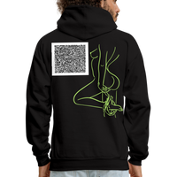 CHECK IT OUT Short Story Hoodie - black