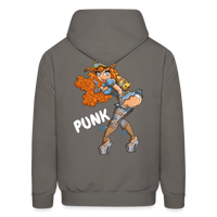 PUNK Hoodie - asphalt gray