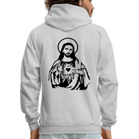 JESUS Hoodie - ash 