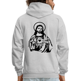 JESUS Hoodie - ash 