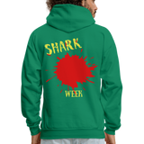 SHARK Hoodie - kelly green
