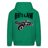 OUTLAW HOODIE - kelly green