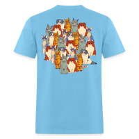 CAT LOVE *fundraiser* - aquatic blue