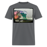 Train Art - charcoal