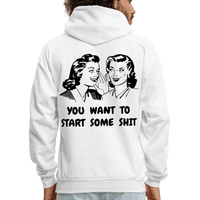 START SOME Hoodie - white