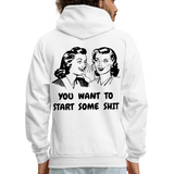 START SOME Hoodie - white