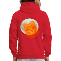 TO THE MOON Hoodie - red