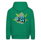 420 A Hoodie - kelly green