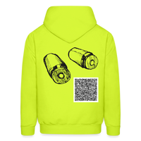 BULLETS Short Story Hoodie - safety green