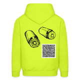 BULLETS Short Story Hoodie - safety green