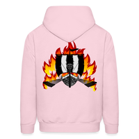 VIKING BATTLE Hoodie - pale pink