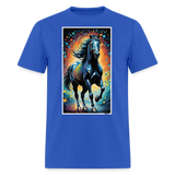 Color Pony - royal blue