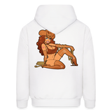 TIE ME UP  Hoodie - white