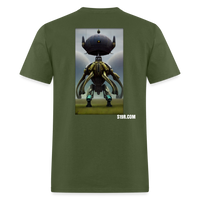 Friendly Robot - military green