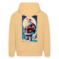 Santa Claus Hoodie - light yellow