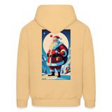 Santa Claus Hoodie - light yellow