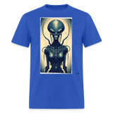 Alien Dude - royal blue