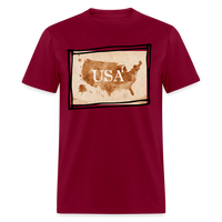 USA - burgundy