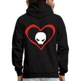 DARK LOVE Hoodie - black
