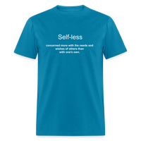 SELF-LESS - turquoise